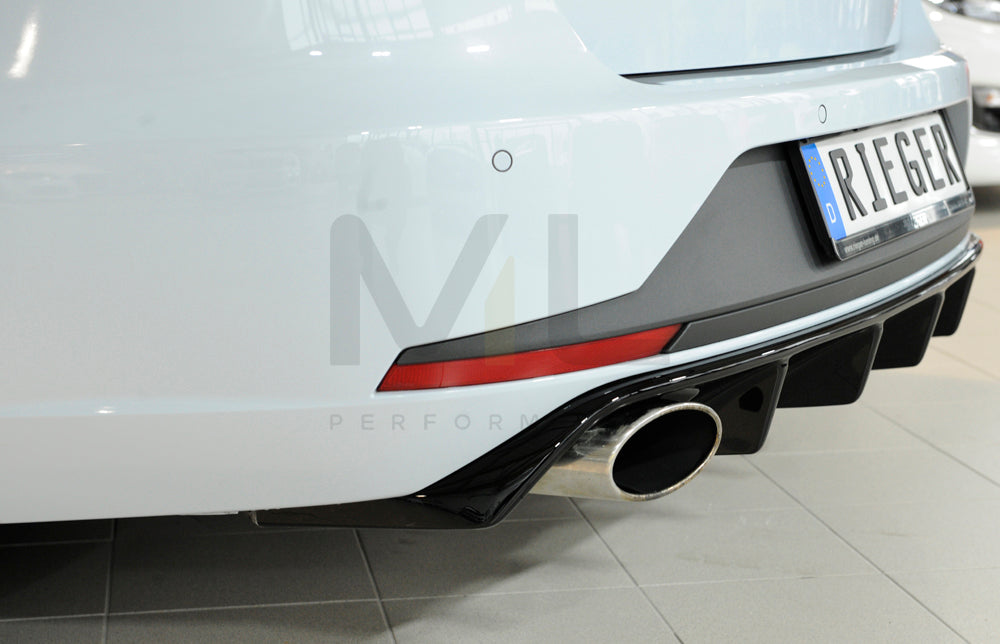 Rieger 00088130 SEAT 5F Leon Cupra Rear Diffuser 2 | ML Performance UK Car Parts