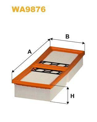 WIX Filters WA9876 Air Filter