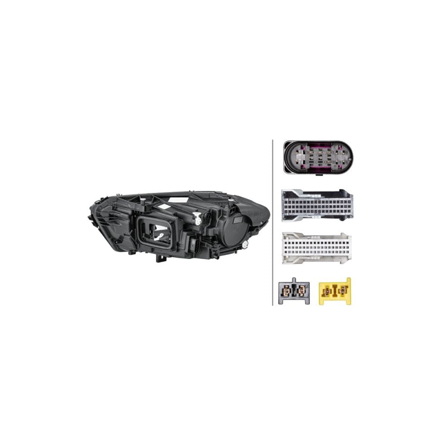 Hella 1LX 015 091-941 Headlight Suitable For Mercedes-Benz A-Class