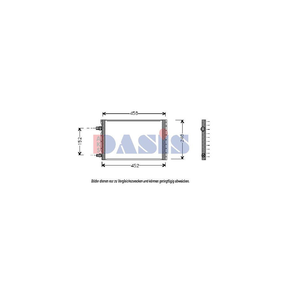 AKS Dasis 546190N Air Conditioning Condenser | ML Performance UK