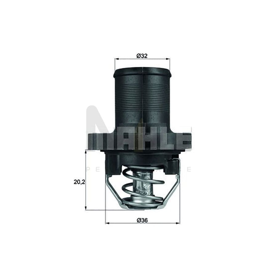 MAHLE ORIGINAL TI 47 89 Engine thermostat Opening Temperature: 89��C, with seal | ML Performance Car Parts