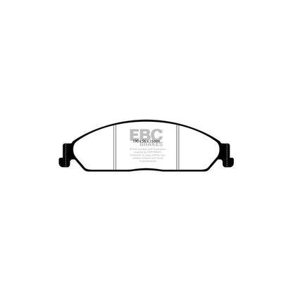 EBC DP21511 Ford Greenstuff Front Brake Pads 2 | ML Performance UK Car Parts