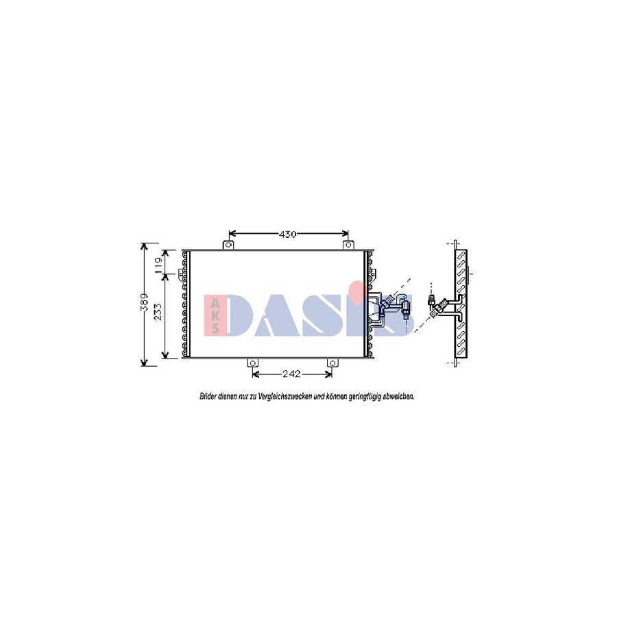 AKS Dasis 082025N Air Conditioning Condenser | ML Performance UK