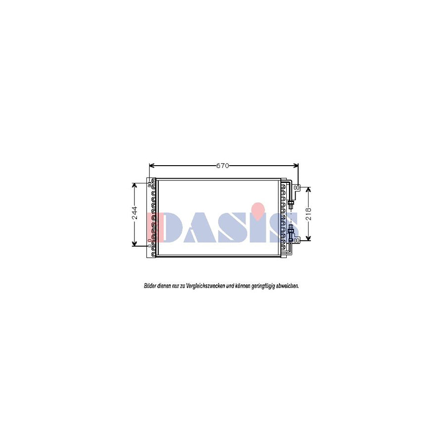 AKS Dasis 082026N Air Conditioning Condenser | ML Performance UK