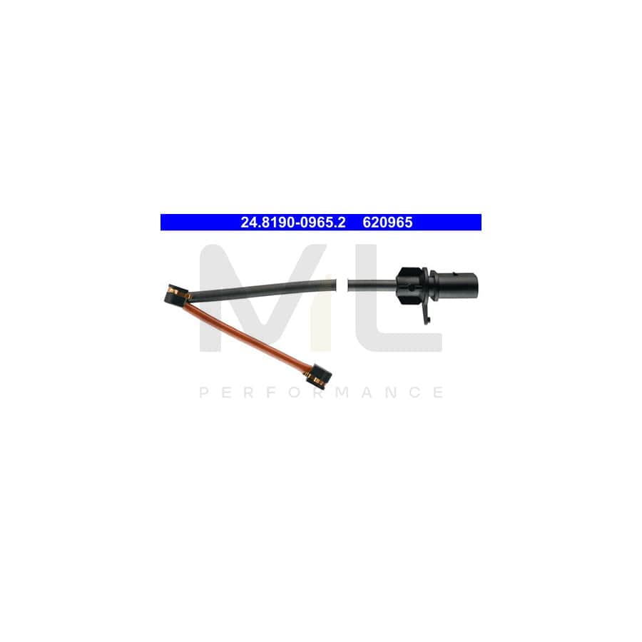 ATE 24.8190-0965.2 Brake pad wear sensor for PORSCHE Macan (95B) | ML Performance Car Parts