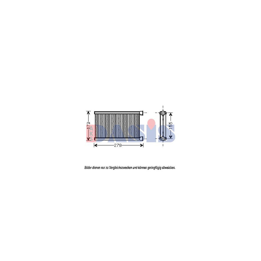 AKS Dasis 059013N Heater Matrix | ML Performance UK