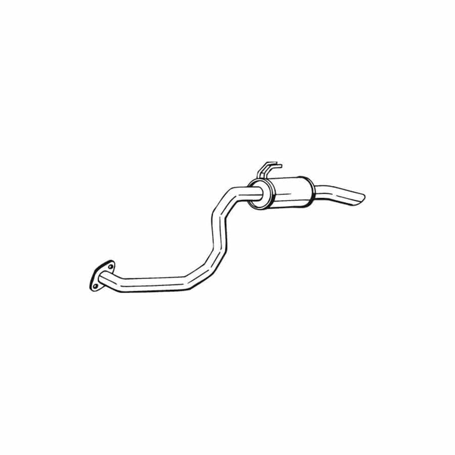 Bosal 281-653 Rear Silencer For Toyota Land Cruiser 80 (J80)