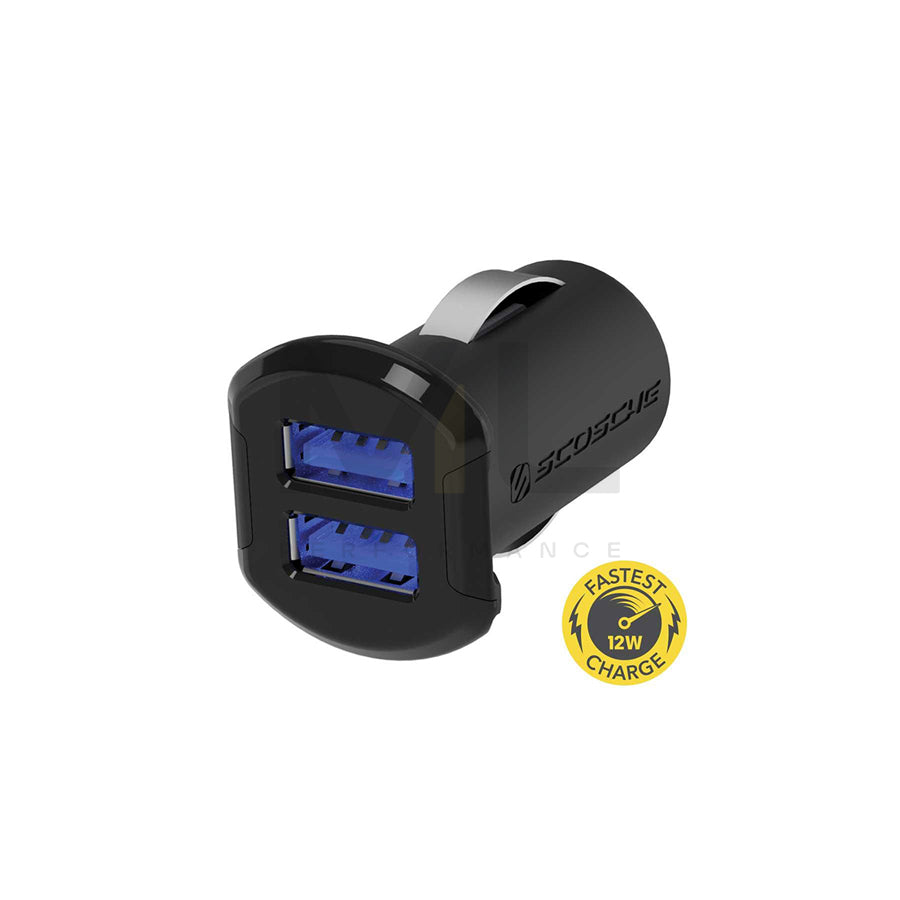 SCOSCHE ReVolt, Dual 8091 In-car charger Number of inlets/outlets: 2 USB, with control light | ML Performance Car Parts