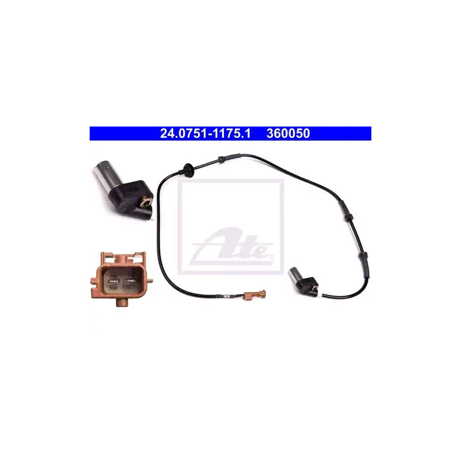 ATE 24.0751-1175.1 Abs Sensor For Saab 9000