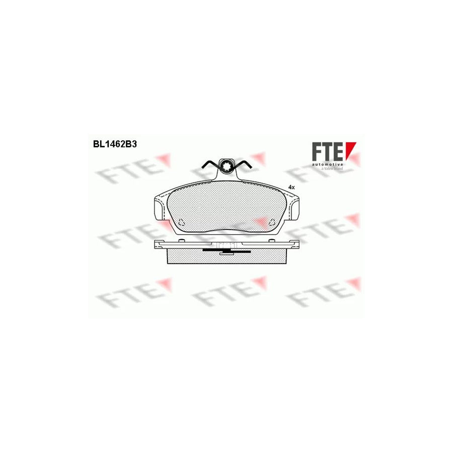 Fte BL1462B3 Brake Pad Set | ML Performance UK Car Parts