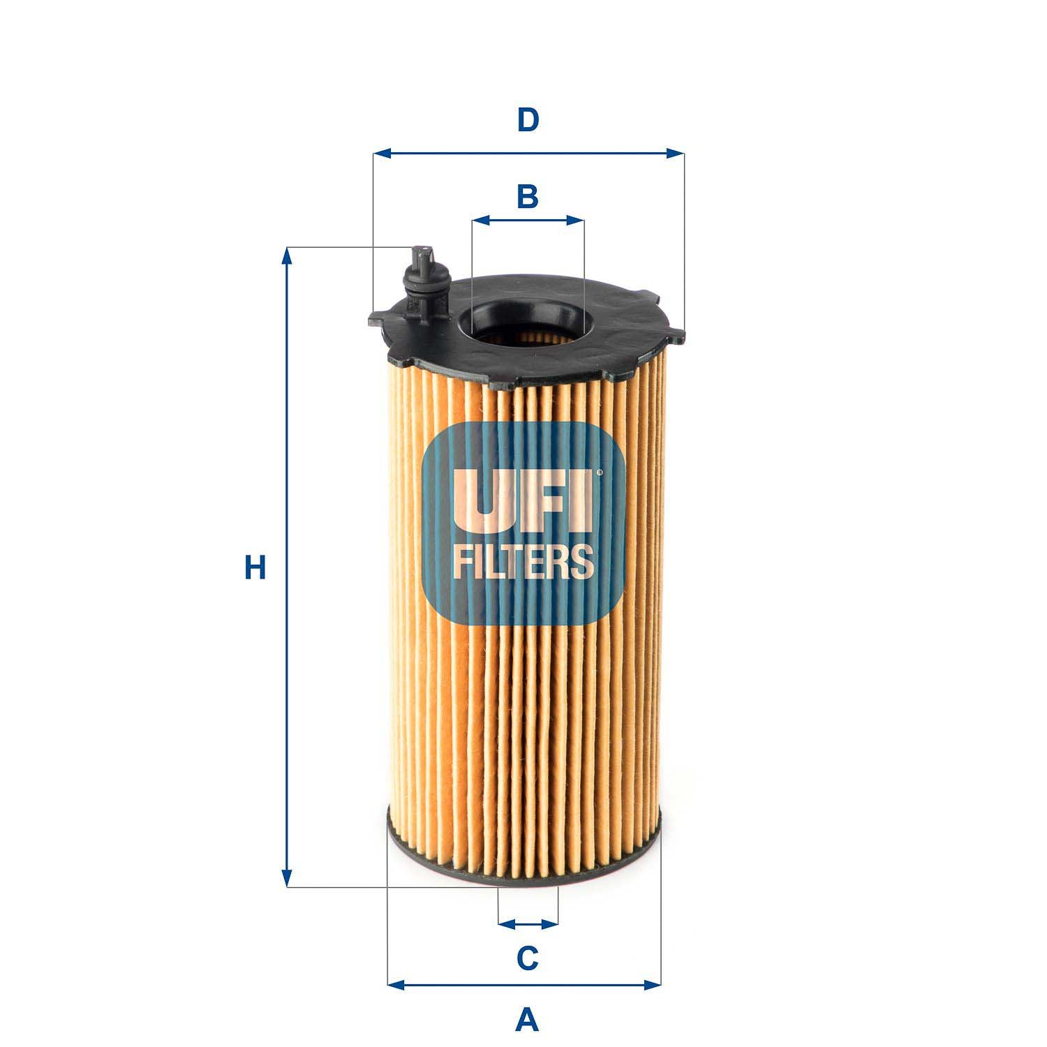 UFI 25.167.00 Oil Filter