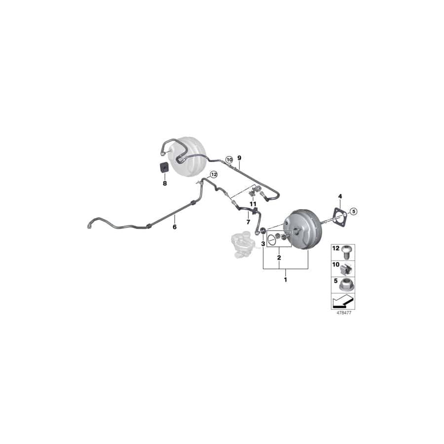 Genuine BMW 11667578824 RR11 EWB G12 Holder (Inc. Phantom EWB, Cullinan & Phantom) | ML Performance UK Car Parts