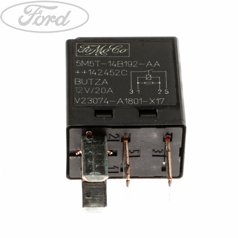 GENUINE FORD 1425751 ELECTRICAL SYSTEM MICRO RELAY 20 AMP 4 BLADE TERMINAL | ML Performance UK