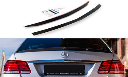 Maxton Design ME-E-212F-AMG-CAP1T Spoiler Cap Mercedes Benz E63 AMG Sedan W212 Facelift | ML Performance UK Car Parts