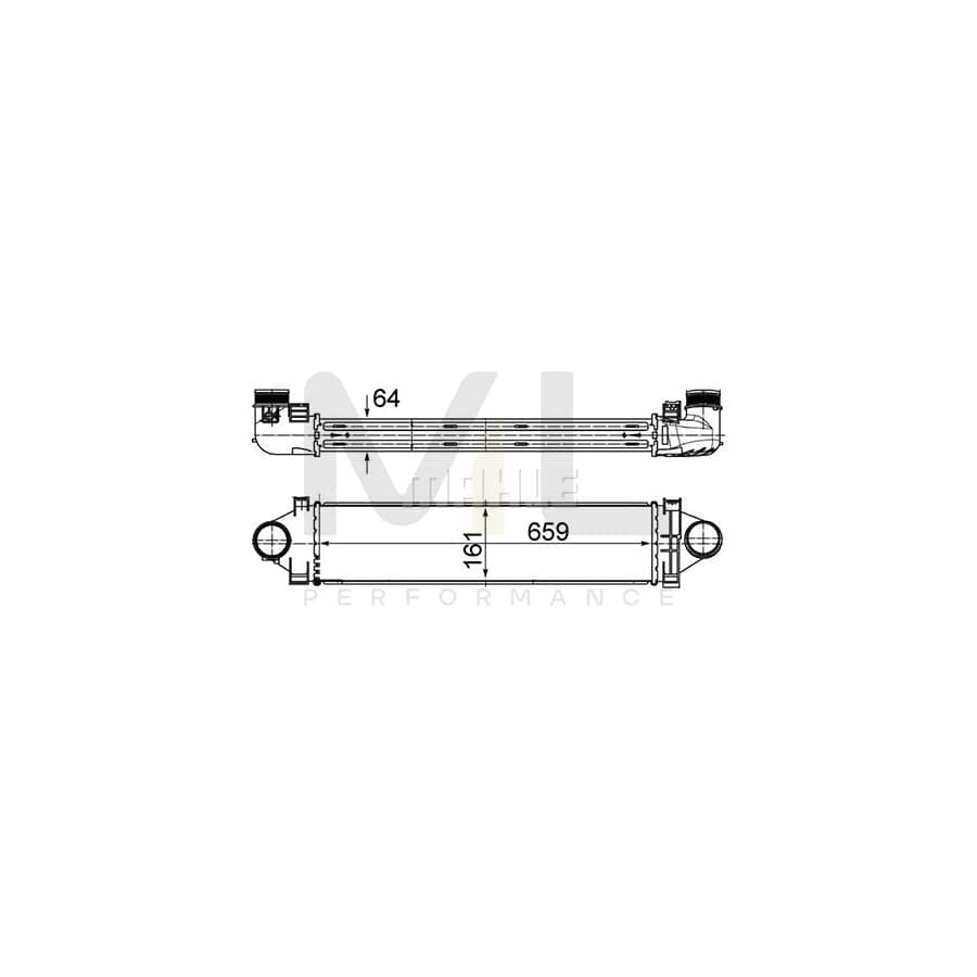 MAHLE ORIGINAL CI 501 000S Intercooler for LAND ROVER Freelander 2 Off-Road (L359) | ML Performance Car Parts