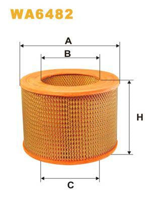 WIX Filters WA6482 Air Filter