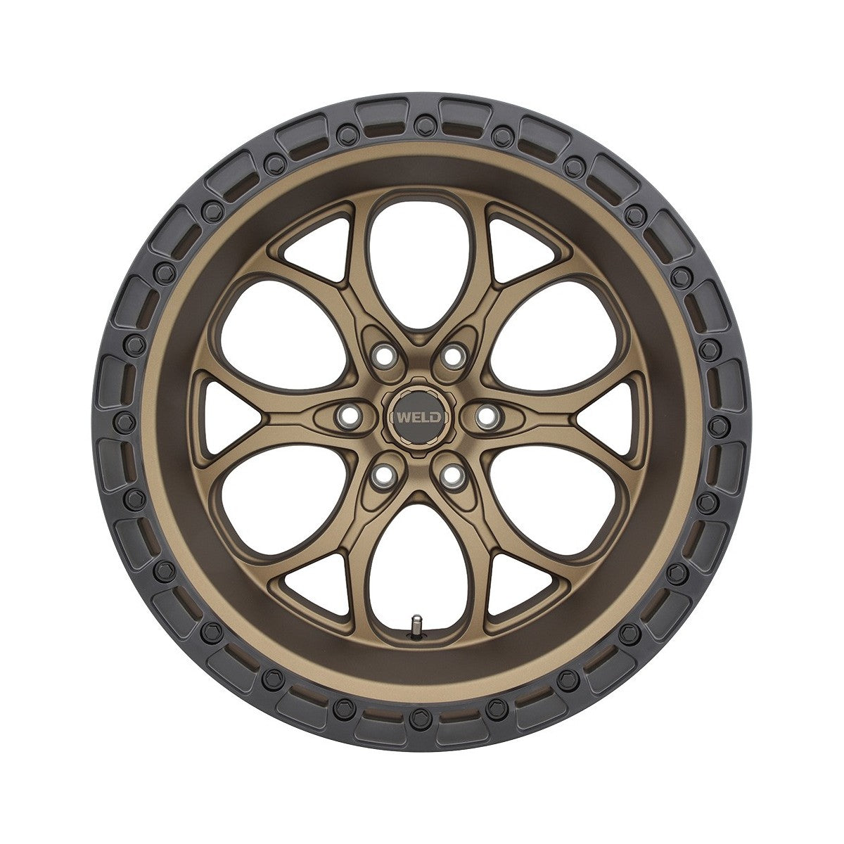 Weld W10600084600 Ledge 6 W106 Wheel 20x10 6x139.7 ET13 BS6 Satin Bronze - Satin Black