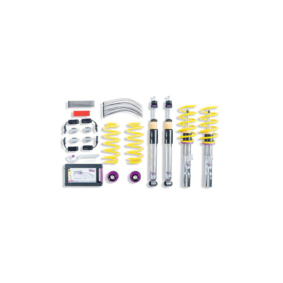 KW 352800BS VW Passat Variant 3 Coilover Kit - With EDC Delete 1  | ML Performance UK Car Parts