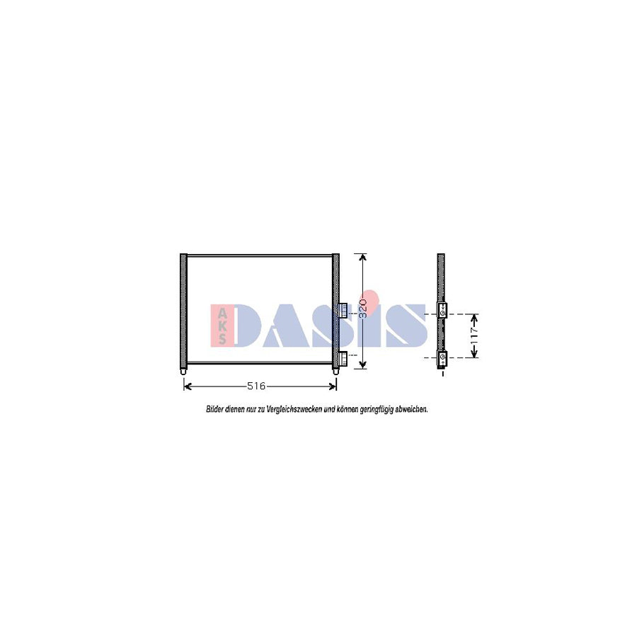 AKS Dasis 082042N Air Conditioning Condenser | ML Performance UK