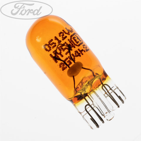 GENUINE FORD 4739790 FLASHER INDICATOR BULB WY5W AMBER 5W | ML Performance UK