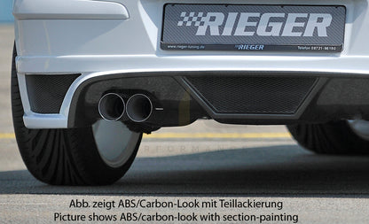 Rieger 00099333 Opel Astra H Rear Diffuser 5 | ML Performance UK Car Parts