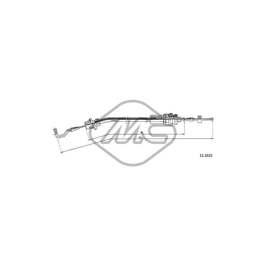 Metalcaucho 80685 Throttle Cable for BMW 3 Saloon (E30) | ML Performance UK Car Parts