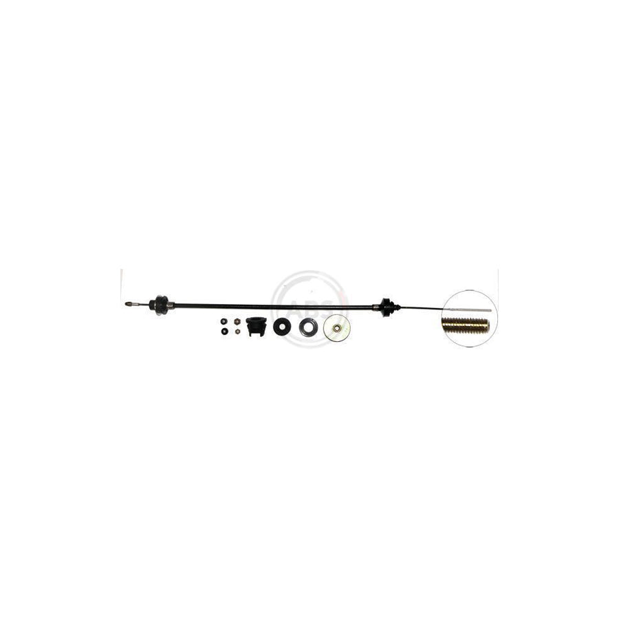 A.B.S. K20480 Clutch Cable For Citro�n Xantia