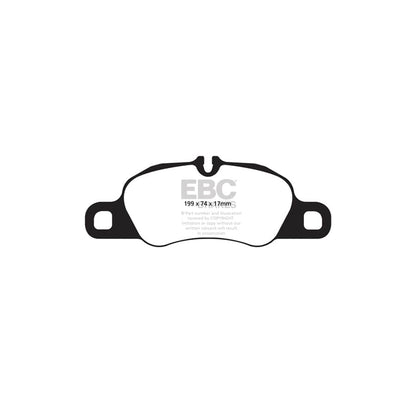 EBC PLK1082 Porsche 911 (997) Yellowstuff Pads and Brake Line Performance Pack - Brembo Caliper 2 | ML Performance UK Car Parts