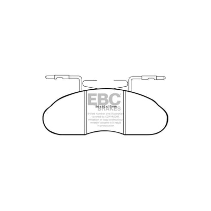 EBC PDKF1727 Renault Master Ultimax Front Brake Pad & Plain Disc Kit 2 | ML Performance UK Car Parts