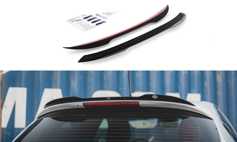 Maxton Design AL-GU-1F-CAP1T Spoiler Cap Alfa Romeo Giulietta (Facelift) | ML Performance UK Car Parts