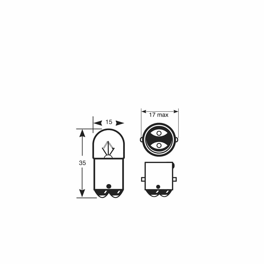 RING R209 12V 5W R5W SBC BA15d Side & Tail (10 units ) | ML Performance