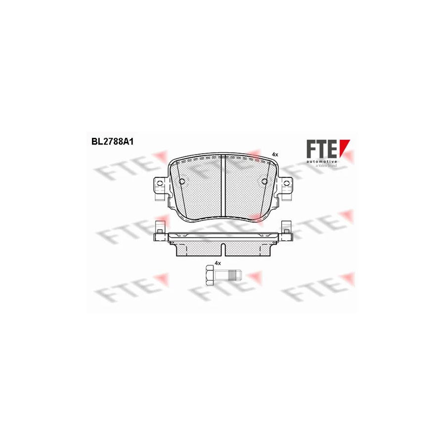 Fte 9010982 Brake Pad Set | ML Performance UK Car Parts