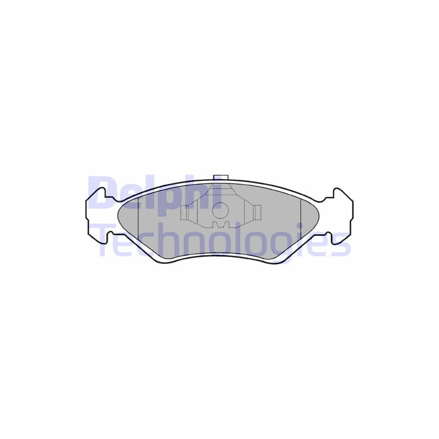 Delphi Lp591 Brake Pad Set