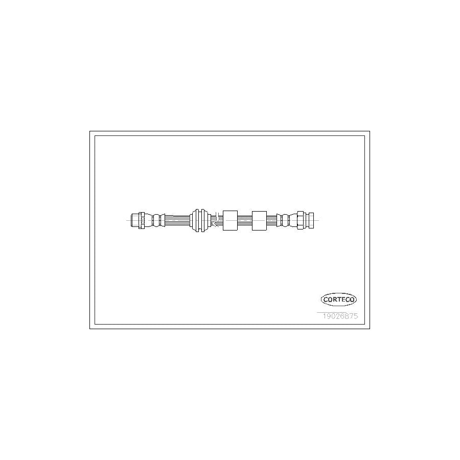 Corteco 19026875 Brake Hose | ML Performance UK