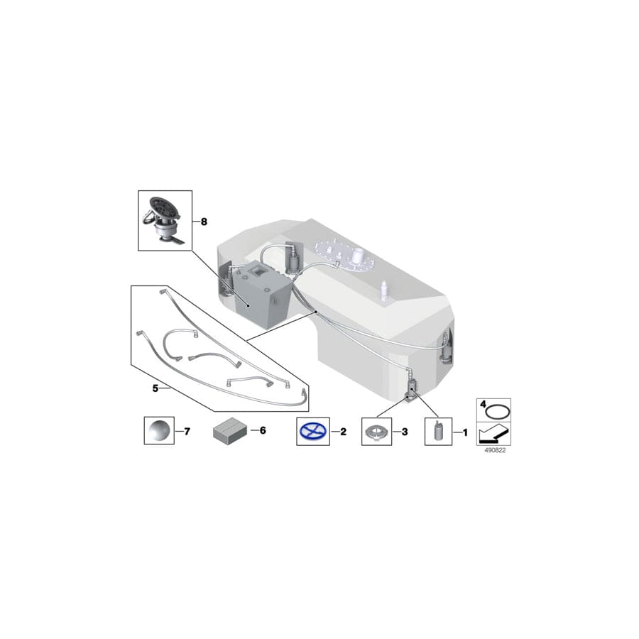 Genuine BMW 16107767898 Alignment Element 0,5 L BALL (Inc. M4 GT4 & M6 GT3) | ML Performance UK Car Parts