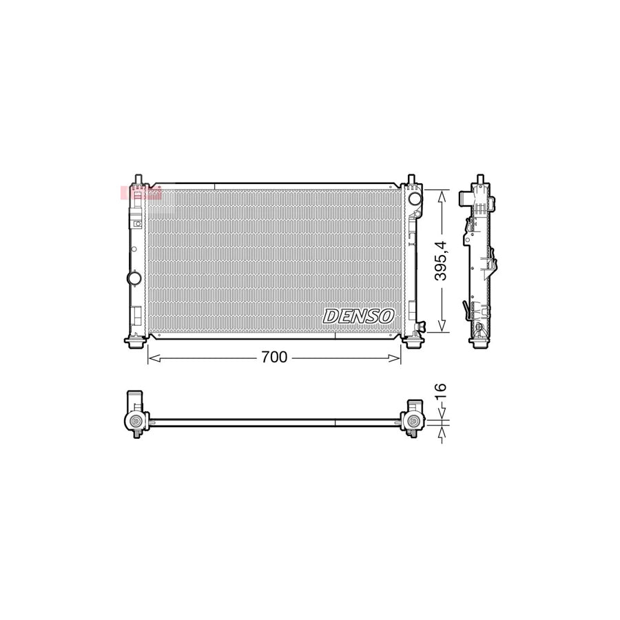 Denso DRM06039 Drm06039 Engine Radiator | ML Performance UK