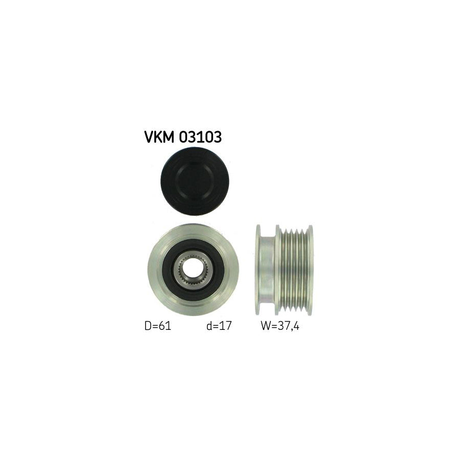 Skf Vkm 03103 Alternator Freewheel Clutch | ML Performance UK Car Parts