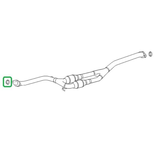 Genuine Lexus 17451-31012 Exhaust Backbox Gasket