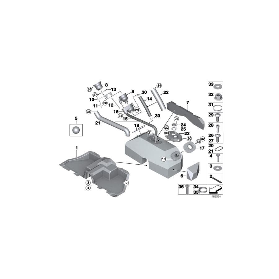 Genuine BMW 16008424514 Support, Valve FUELING (Inc. M6 GT3) | ML Performance UK Car Parts