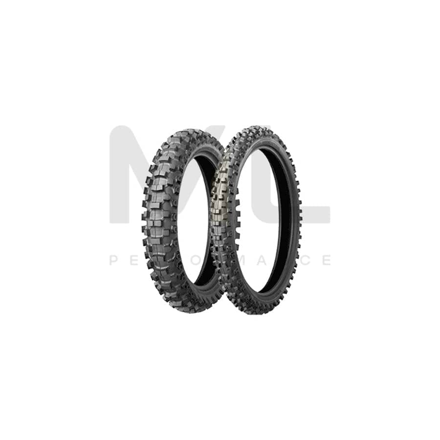 Bridgestone Motocross M204 100/90 19 57M Motorcycle Summer Tyre | ML Performance UK Car Parts