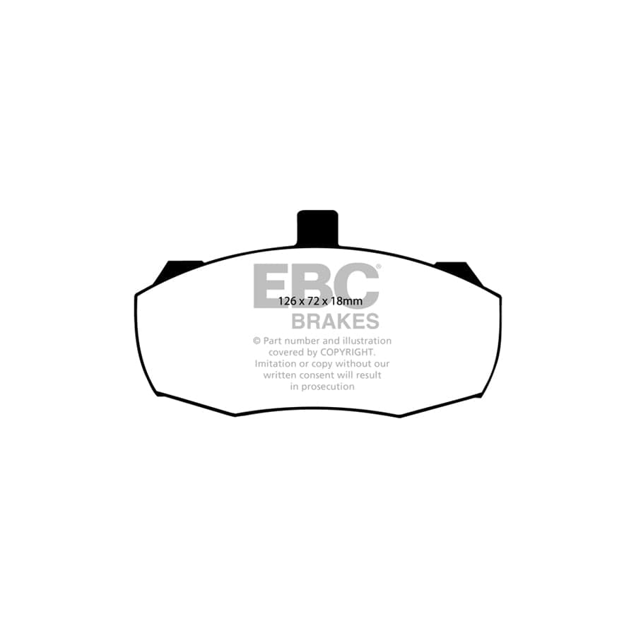 EBC PDKF1060 Land Rover 110/130 Ultimax Front Brake Pad & Plain Disc Kit 2 | ML Performance UK Car Parts