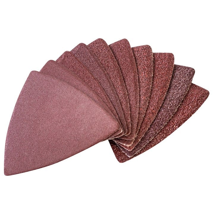 Amtech 10pcs. Aluminium Oxide Assorted Sanding Sheets | ML Performance DIY & Power Tools