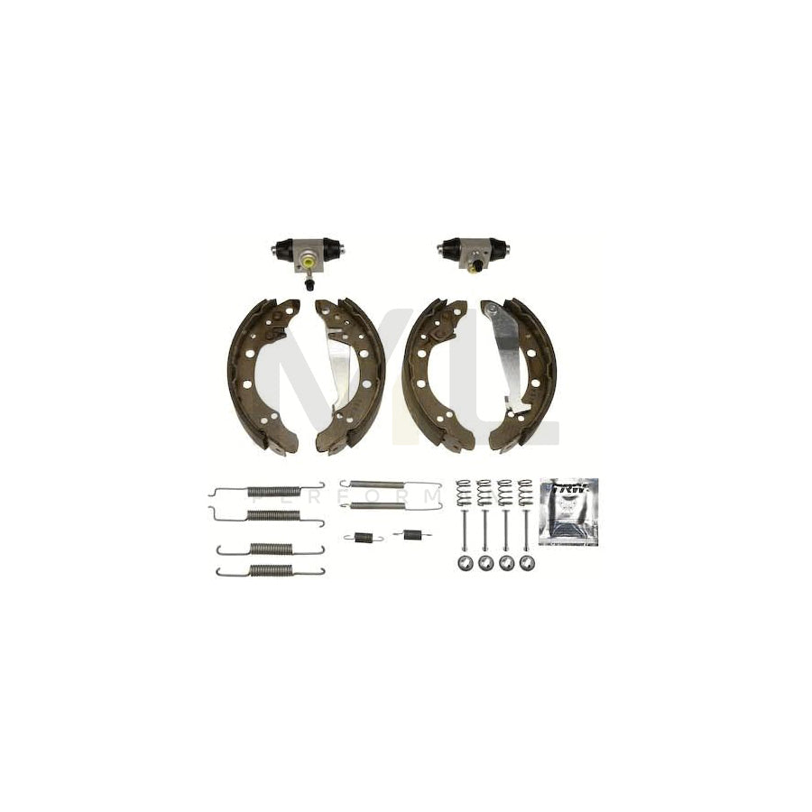 TRW Brake Kit BK1505 Brake Shoe Set with wheel brake cylinder | ML Performance Car Parts