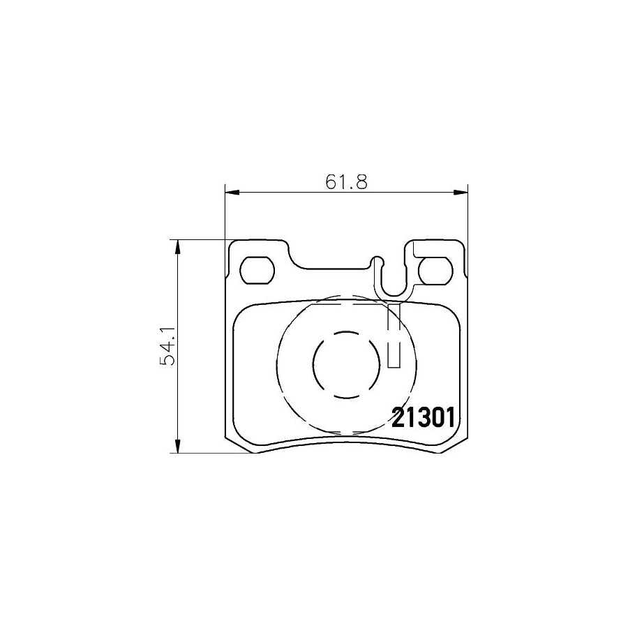 Hella 8MV 376 758-711 Fan Clutch For Toyota Previa / Estima I (XR10, XR20)