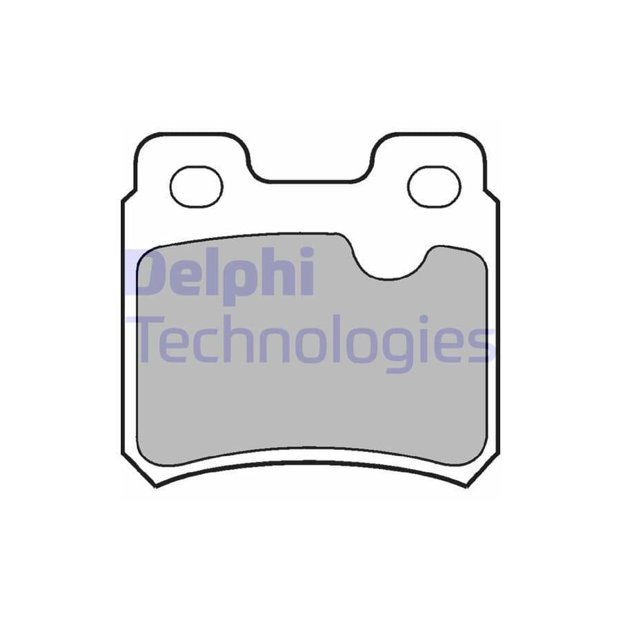 Delphi Lp586 Brake Pad Set