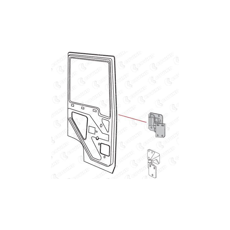 Covind Mlx/ 7 Door Hinge | ML Performance UK