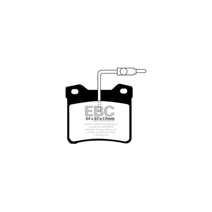 EBC PD40K1528 Peugeot 605 Ultimax Pad & Plain Disc Kit - ATE Caliper 3 | ML Performance UK Car Parts