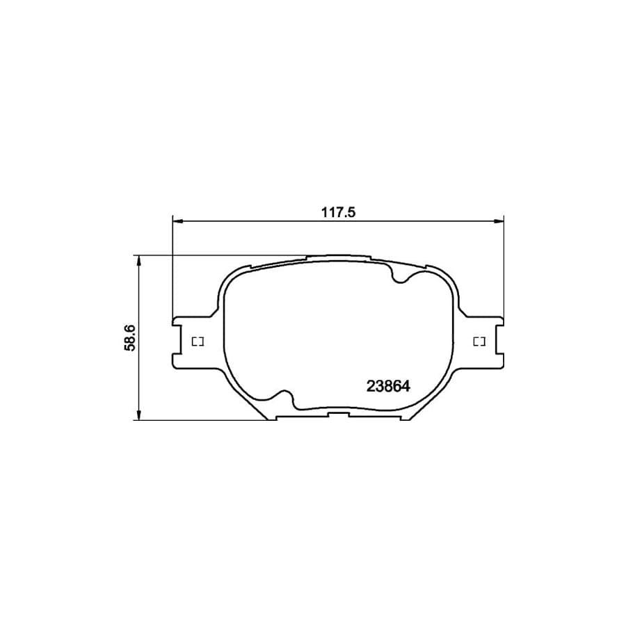 Mintex Mdb2291 Brake Pad Set