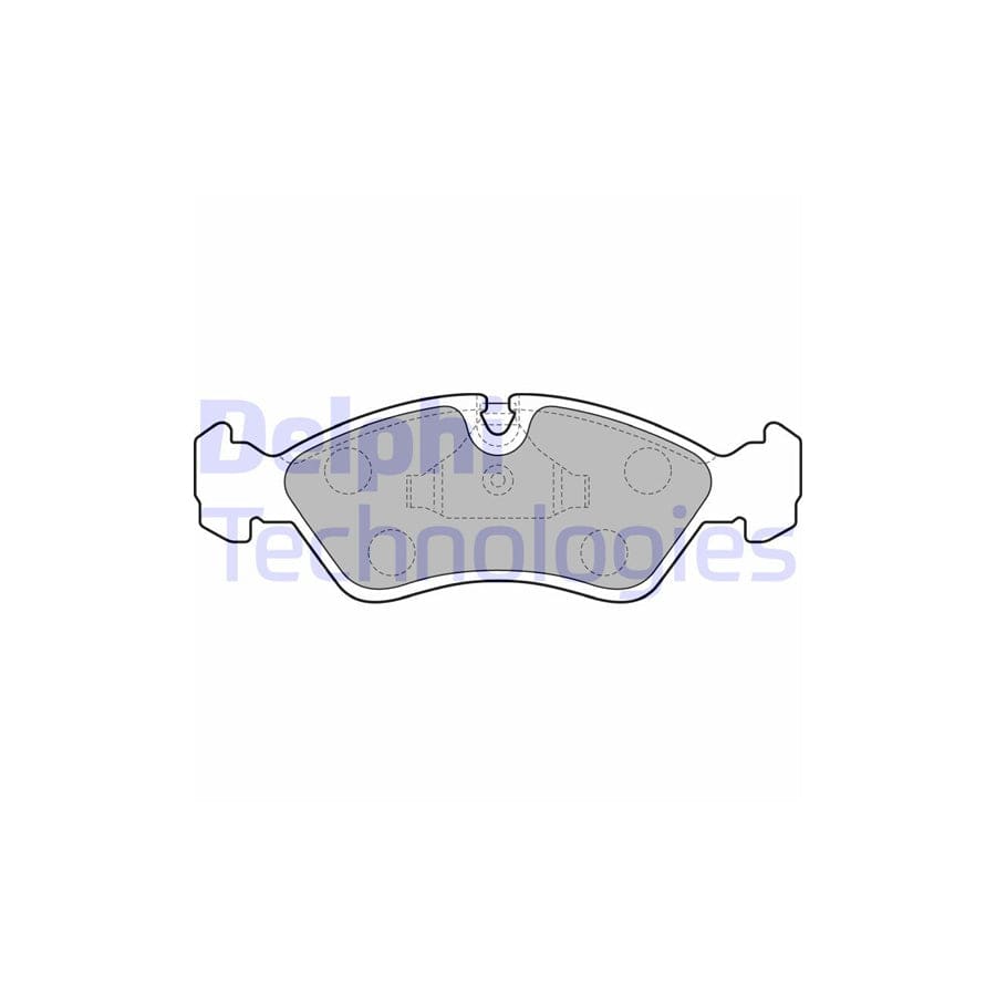 Delphi Lp585 Brake Pad Set