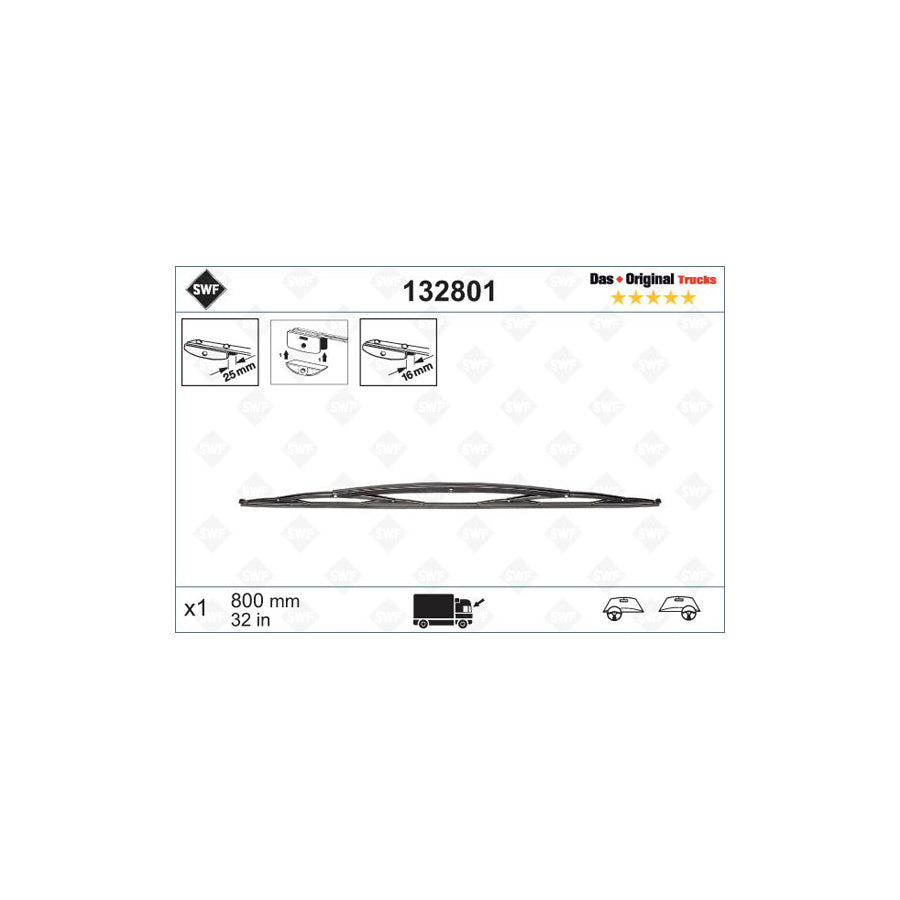 Swf 132801 Original Wiper Blade | ML Performance UK Car Parts